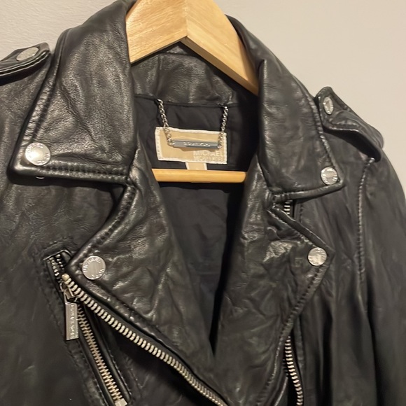 💯 Genuine Leather Biker/Moto Jacket - Picture 4 of 6